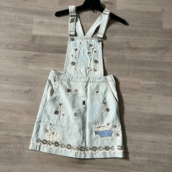 msgm denim dress MSGM Denim Dress  StyleSwap